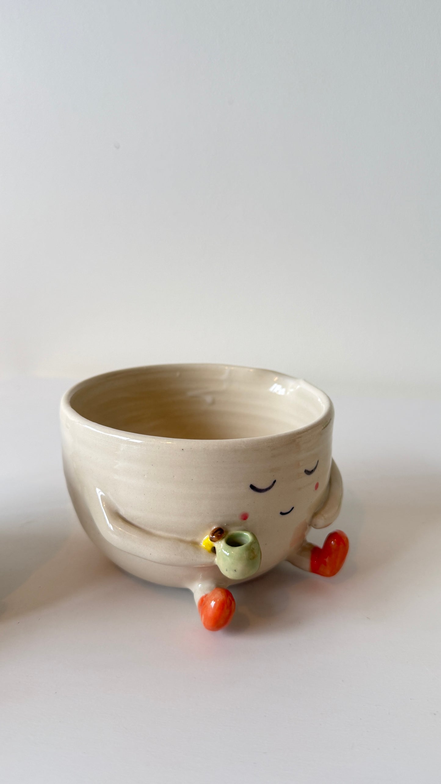 Bean cup x Matcha Bowl (2 pieces)