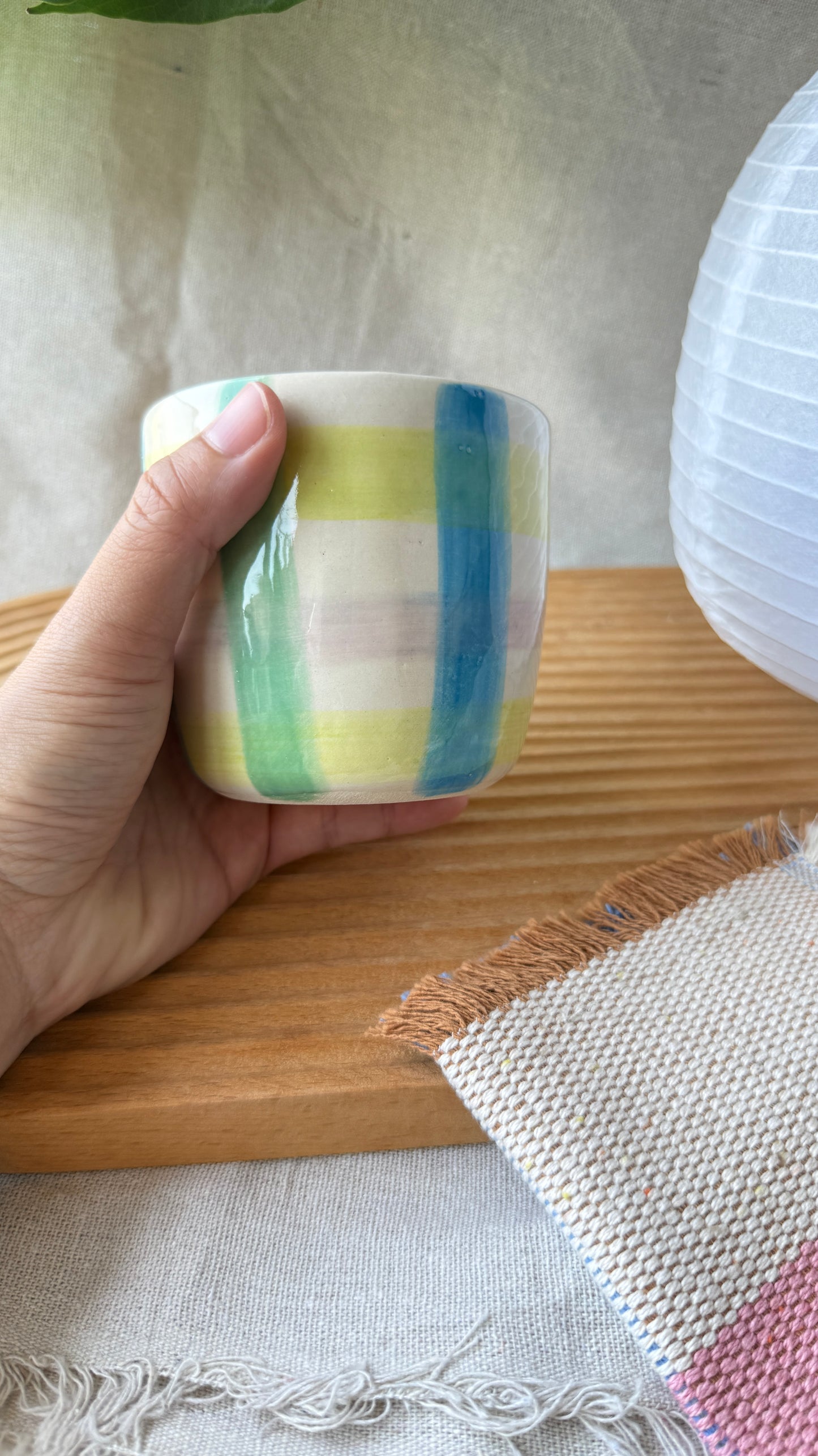 Picnic Checks - Tall Cup
