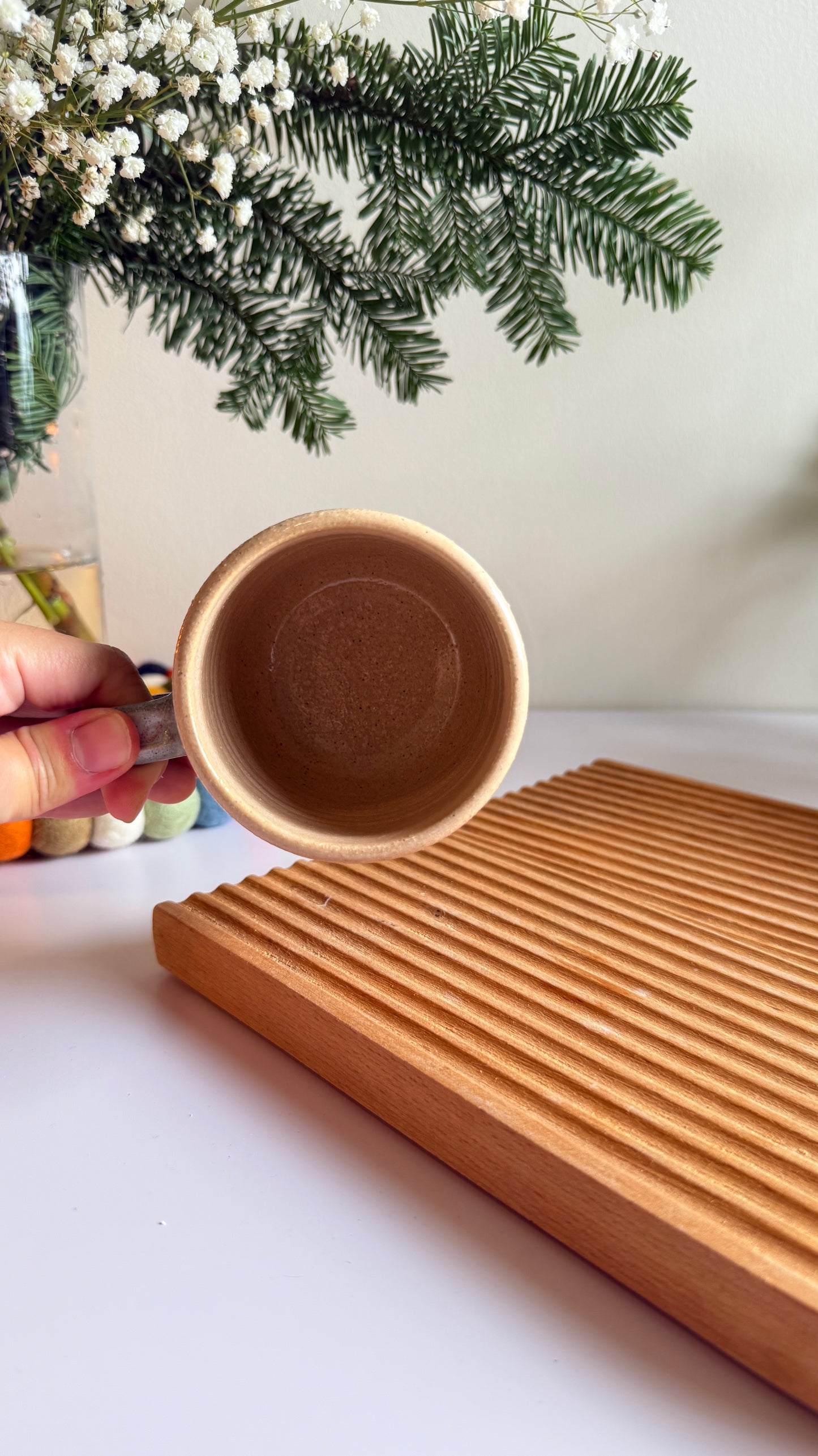 Dusky Peach Cup