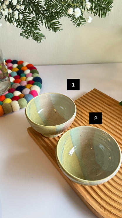 Three-Hue Rise Bowl - 2 pcs