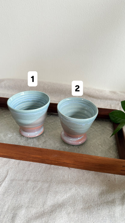 Footed Cup (Paddle pop x 2 designs)