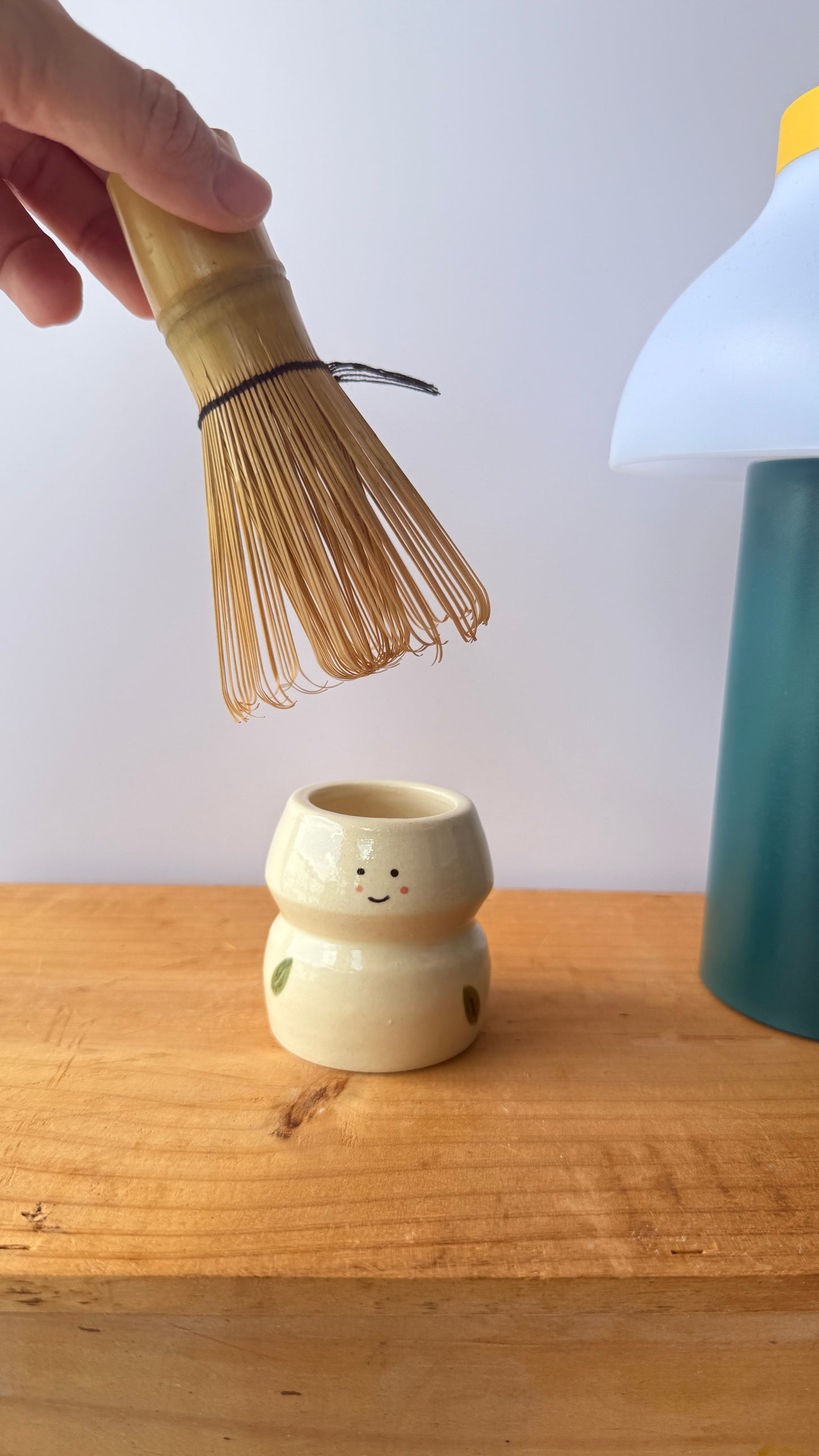 Matcha Whisk Holder - Leaf