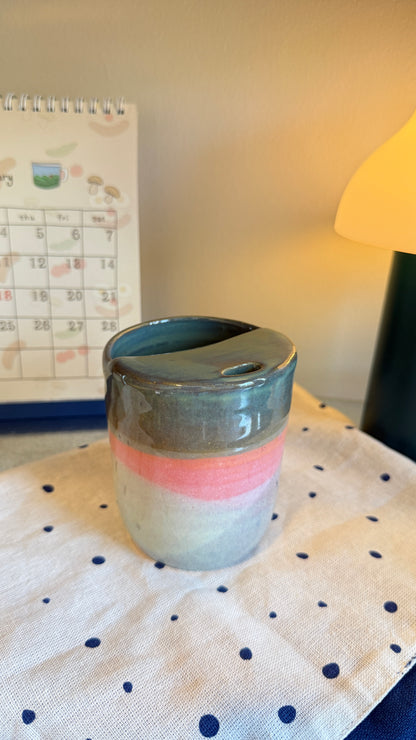 To Go Cup x Blush Meadow Sky