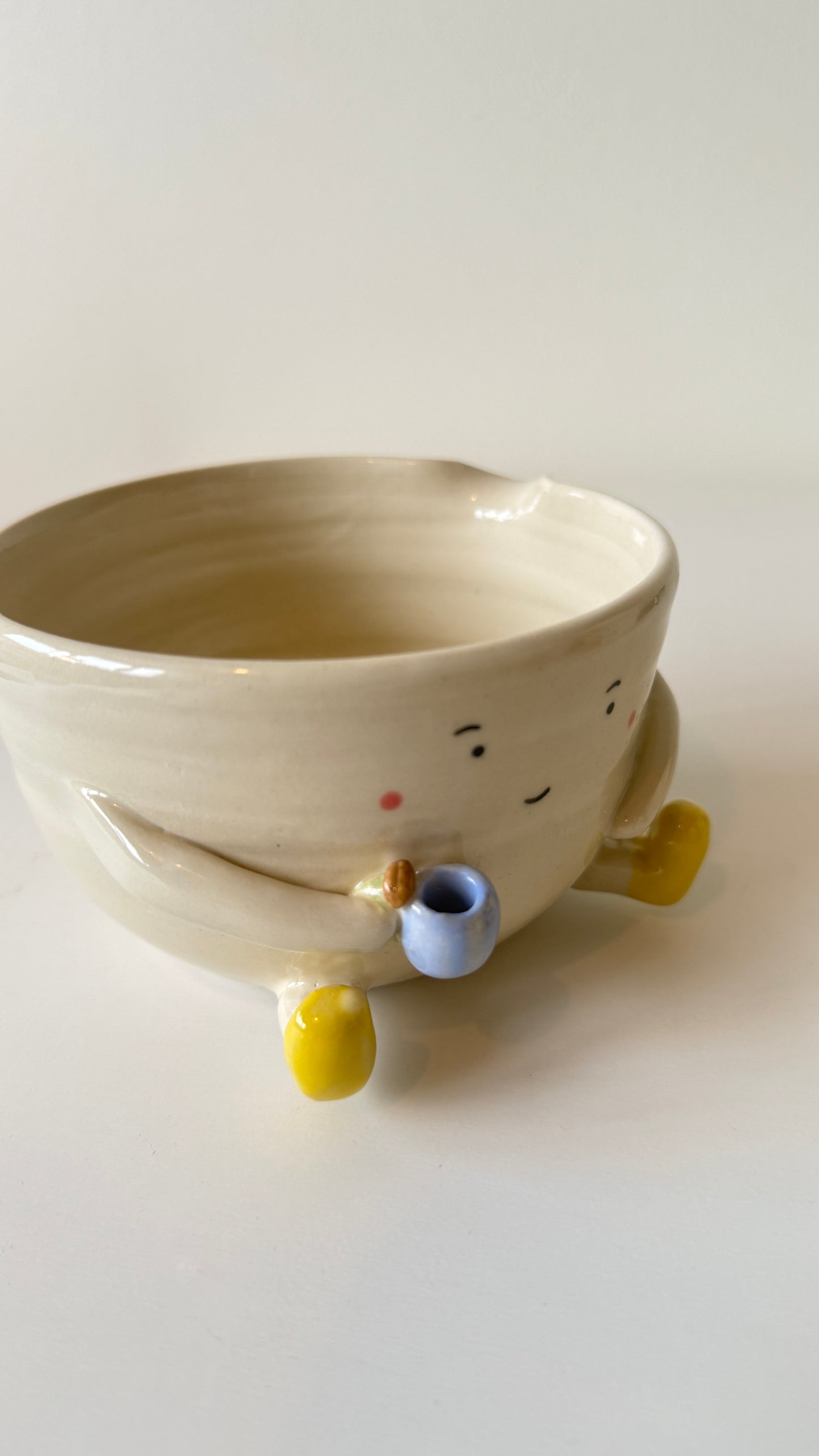 Bean cup  x Matcha Bowl  (2 pieces)