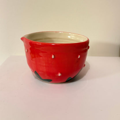 Strawberry x Meow x Matcha Bowl