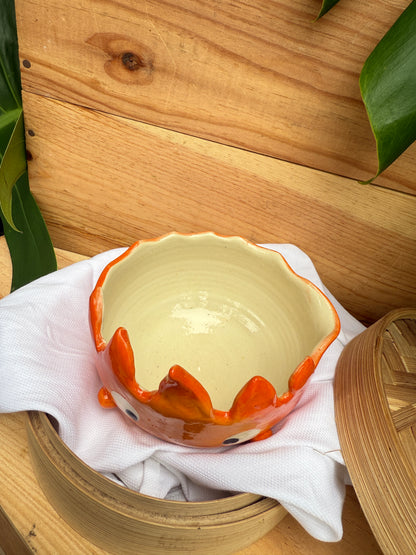 Calcifer matcha bowl (2 colours)