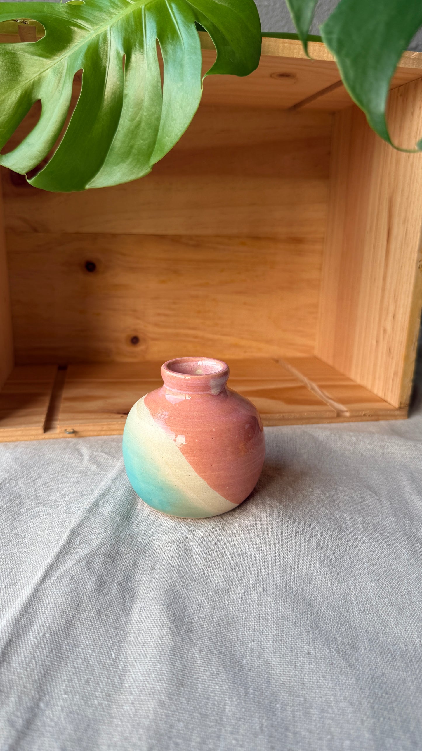 Blush Tide Mini Vase