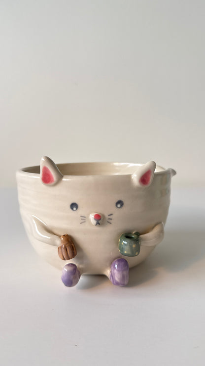 Meow x Whisk x Matcha Bowl