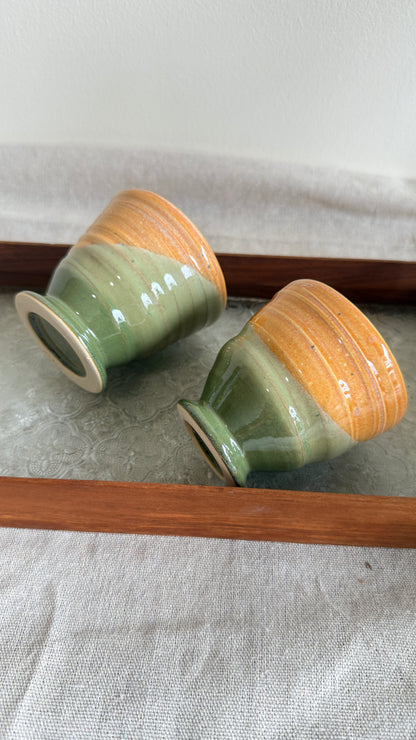 Footed Cup (Sunleaf x 2 designs)