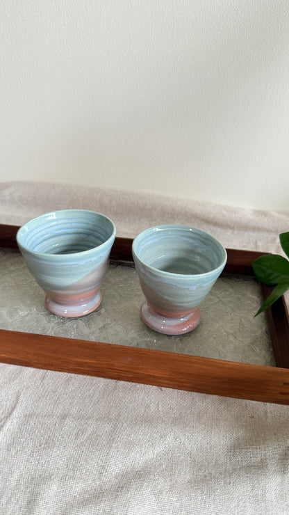 Footed Cup (Paddle pop x 2 designs)