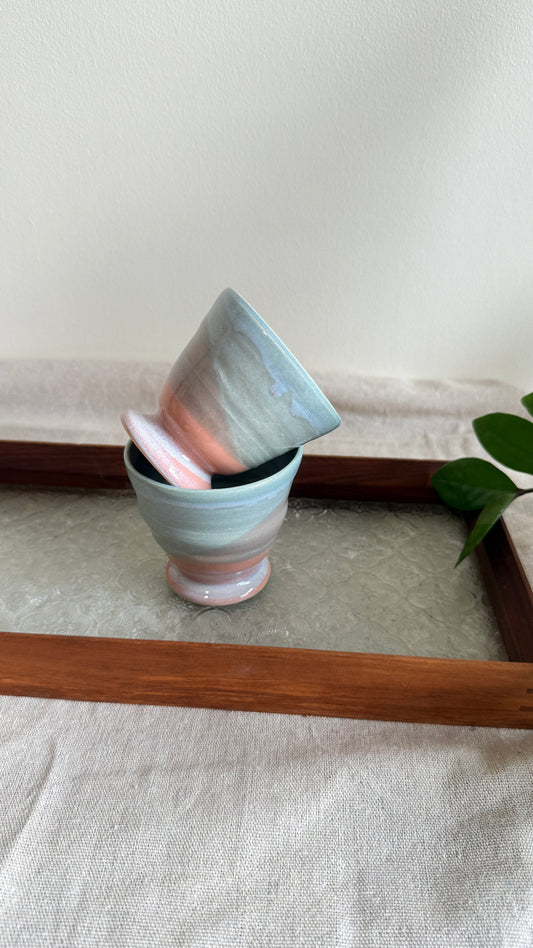 Footed Cup (Paddle pop x 2 designs)