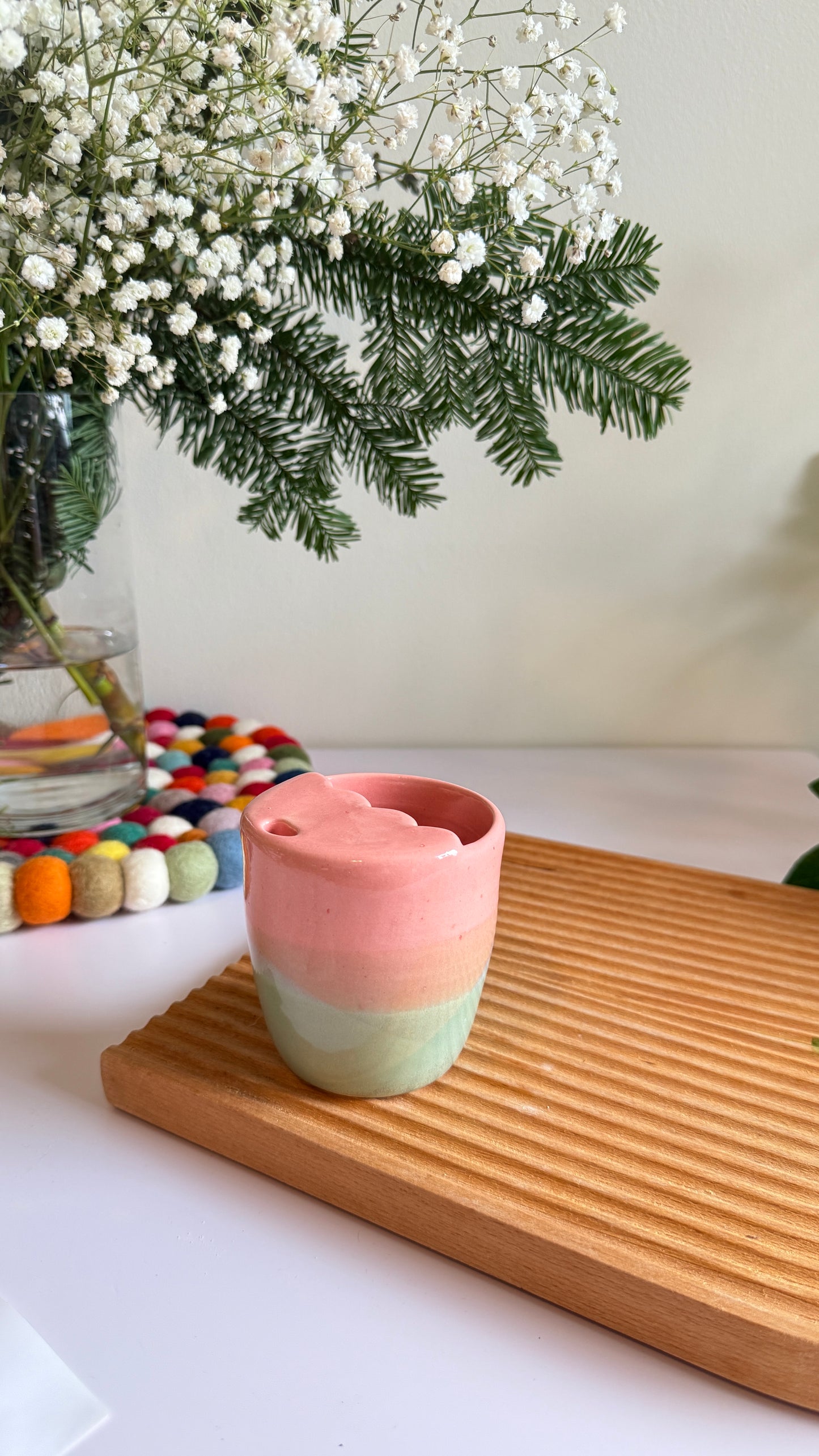 To go cups x Botanic Blush