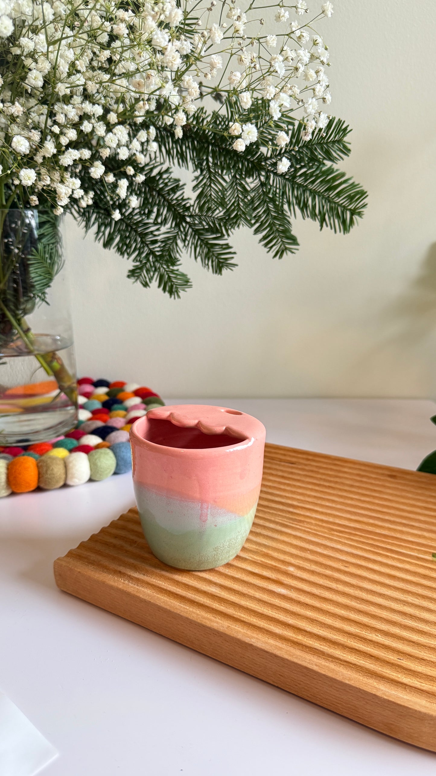 To go cups x Botanic Blush