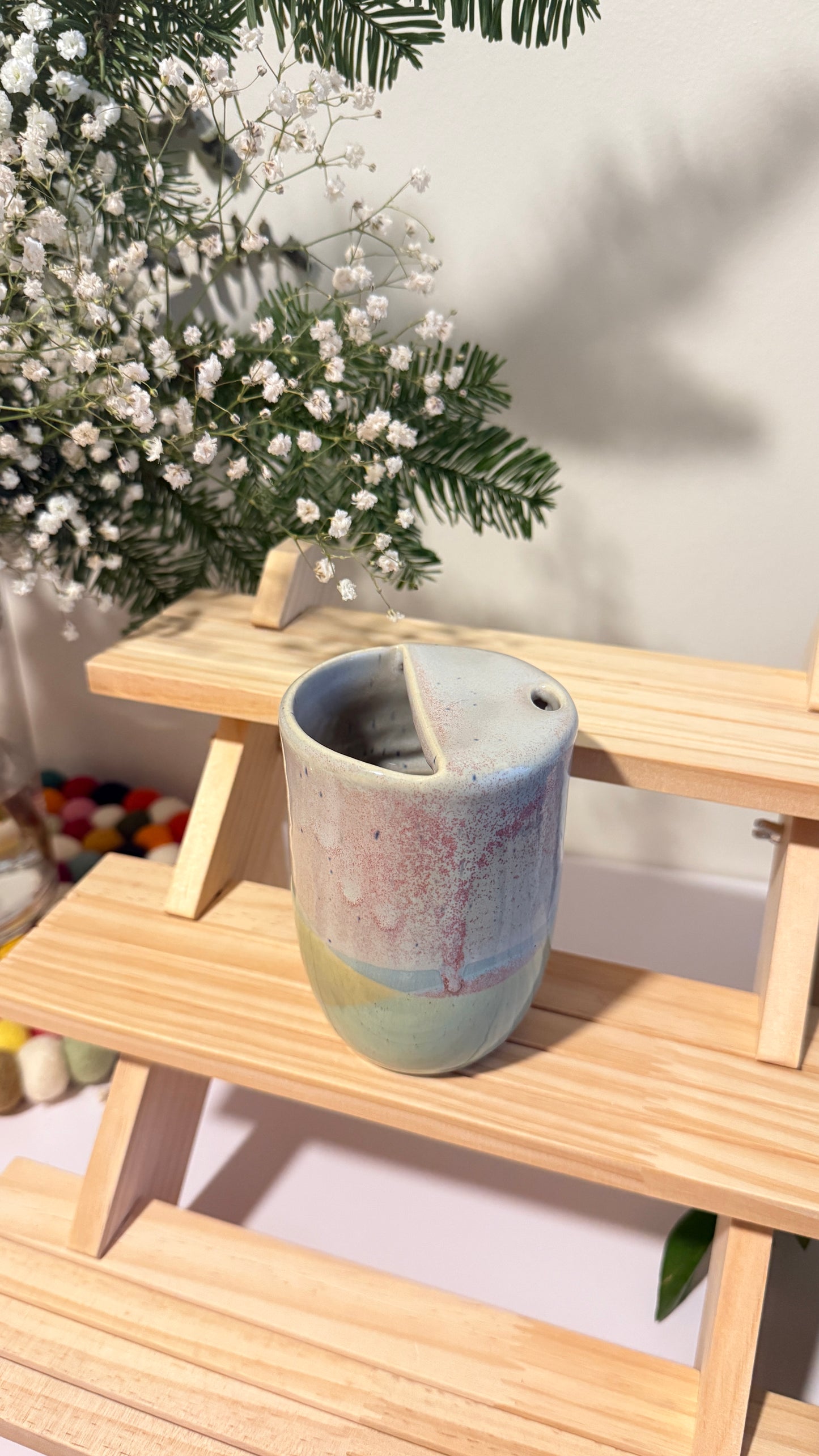 To go cups x Minty Petal Speckle